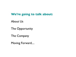 Alternative Ideas For Your Agenda