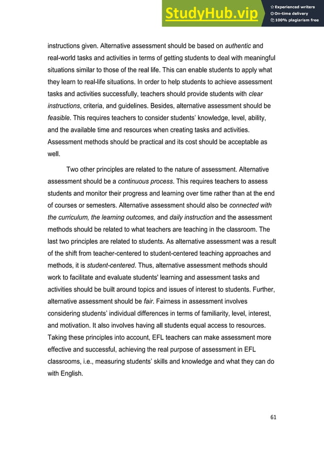 Alternative Assessment in EFL Classrooms Why and How to Implement It.pdf