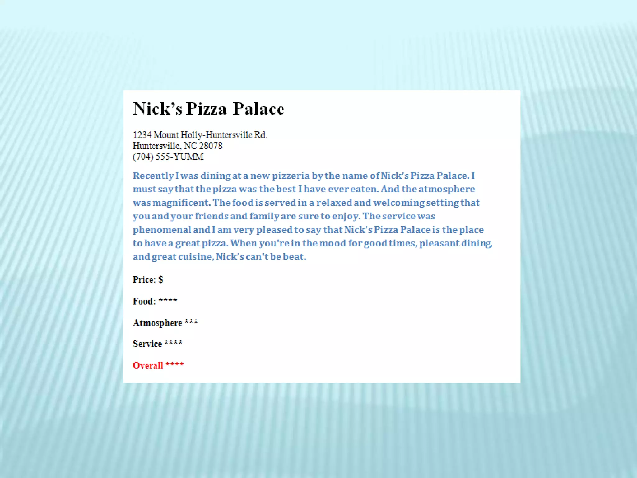 Won't label half of students as failures because of unrealistic expectations that all scores should be above the 50th percentile. 