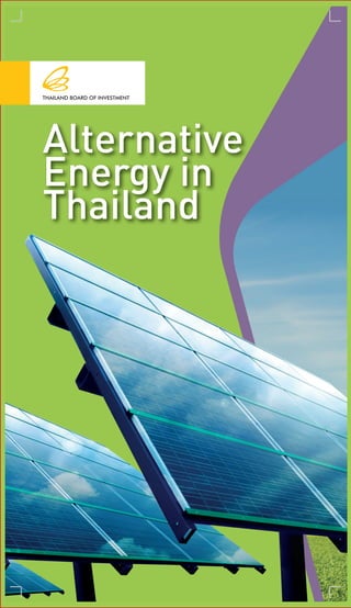 Alternative
Energy in
Thailand

 