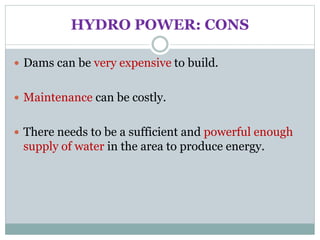 HYDRO POWER IN SRI LANKA?
The Government has implemented several major and
small hydro power projects at suitable location...