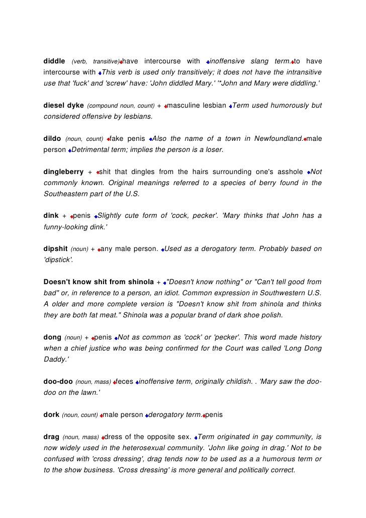 dictionary of slang words for ass dictionary of slang words for ass