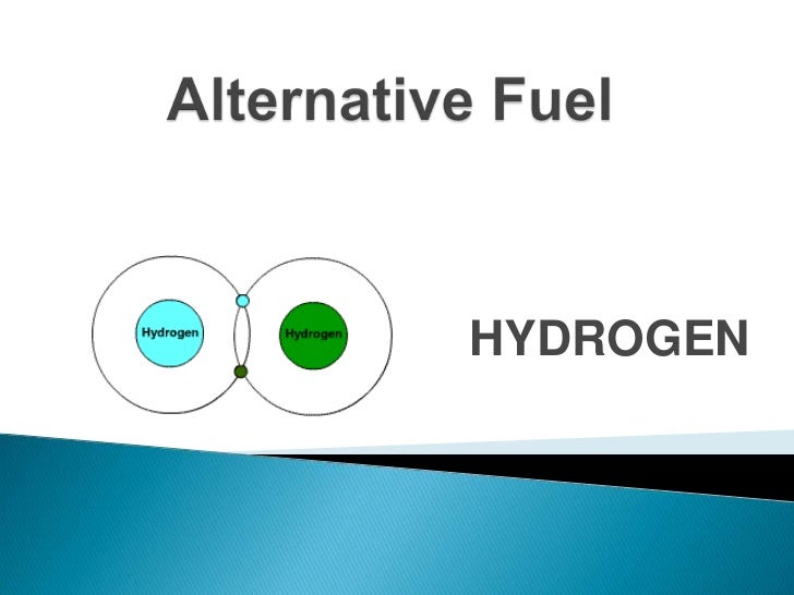 Alternative fuel hydrogen 10 s4