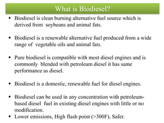 Alternative fuel ( LPG & CNG , BIO-DIESEL & BIO-GAS ) | PPTX