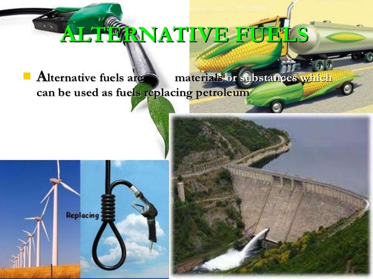 Alternative fuel power