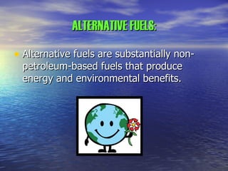 Alternative fuels | PPT