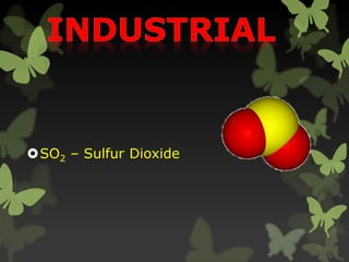 SO2 – Sulfur Dioxide
 