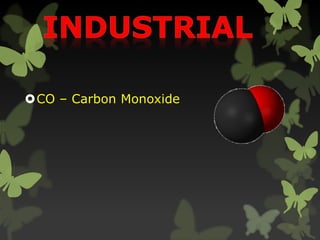 CO – Carbon Monoxide
 