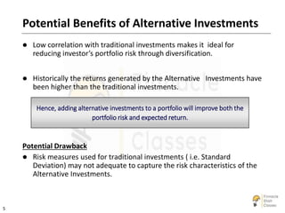 Alternative Investments Introduction to Alternative Investments.pptx