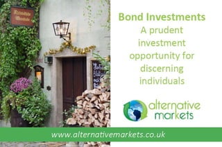 Alternative markets - bond investments