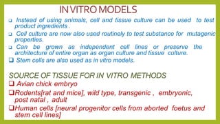 Alternative methods to animal toxicity testing | PPTX