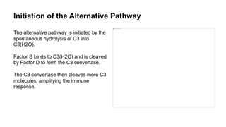 Alternative Pathway Of Immune Responsese | PPTX