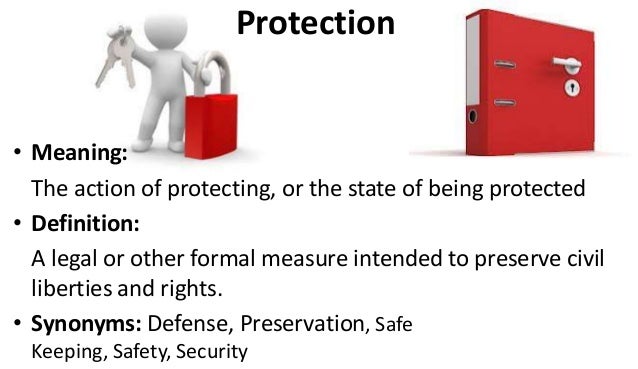 Example Showing Protection Protection definition and meaning – what does protection mean – ICDK