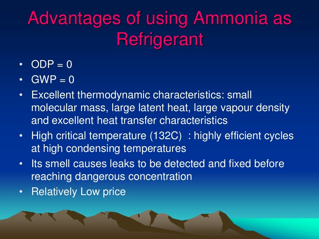Alternative refrigerants