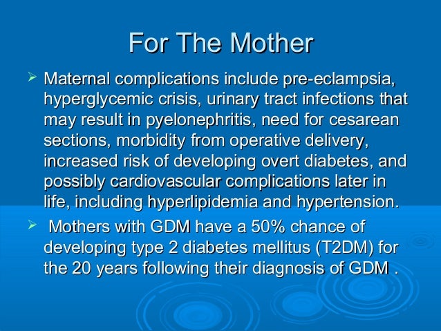 When was gestational diabetes discovered