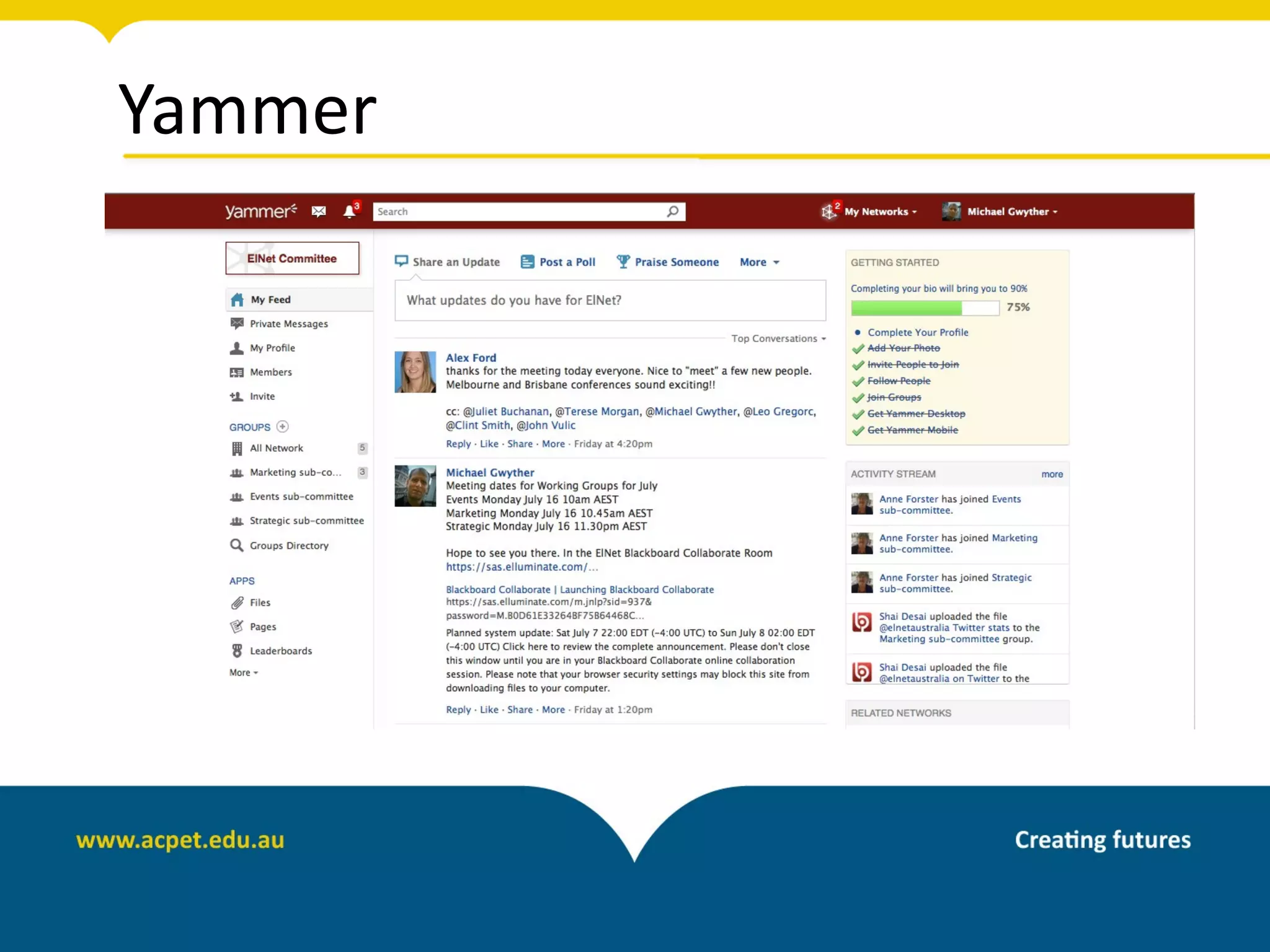 Yammer
 