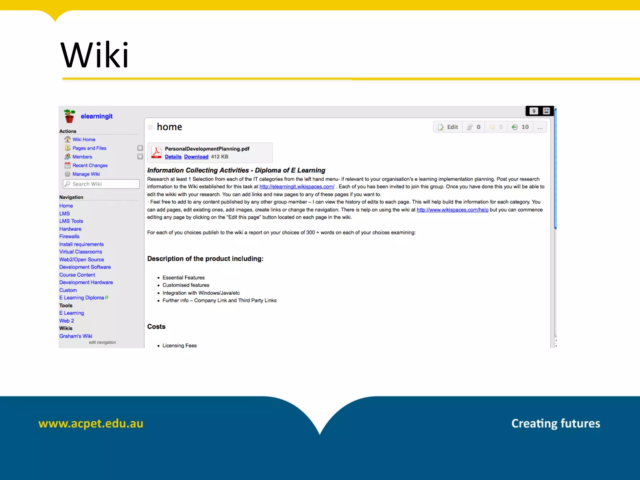 Wiki
 