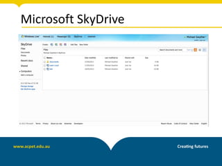 Microsoft SkyDrive
 