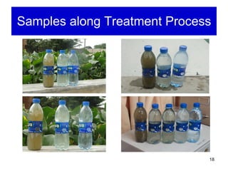 Samples along Treatment Process 