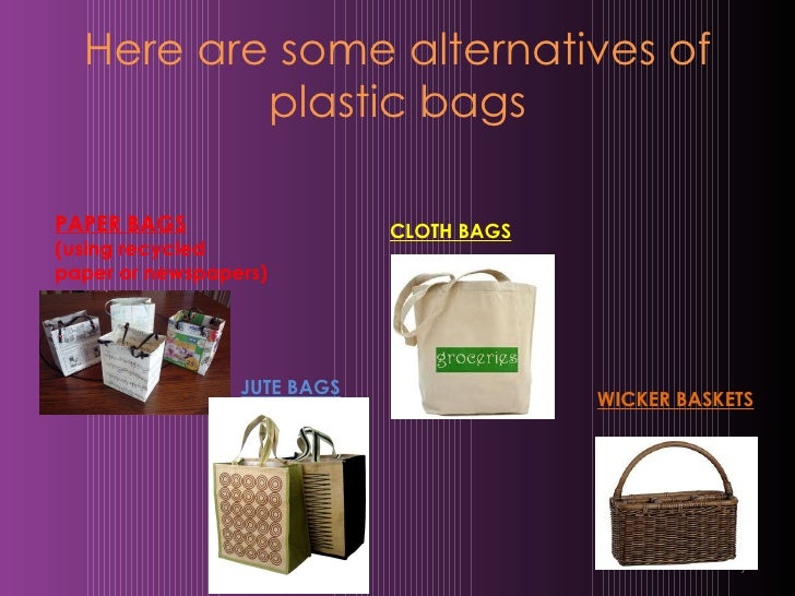 Alternatives of plastic bags by Green Yatra