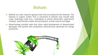 Alternative sources of green energy | PPTX