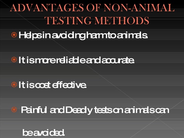 Alternatives To Animal Testing