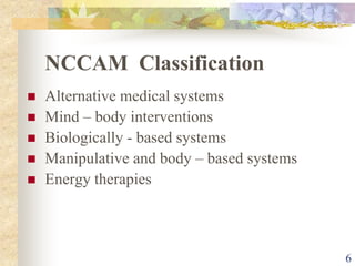 Alternative system of medicine..... | PPT