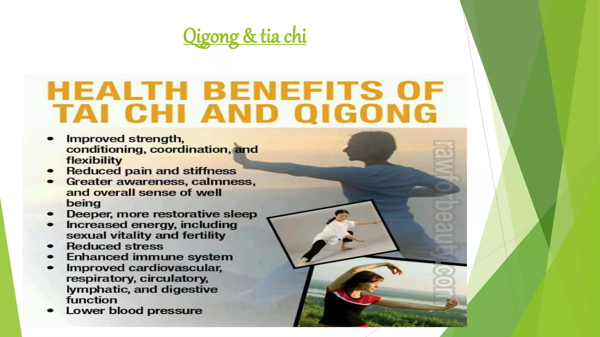 Qigong & tia chi
 