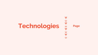 Technologies Page
 