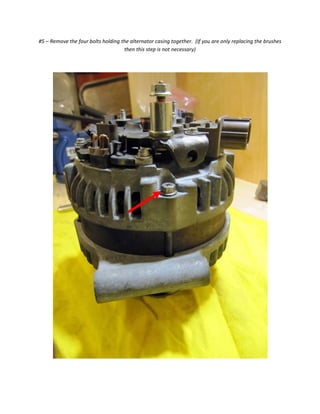 Alternator rebuild PDF
