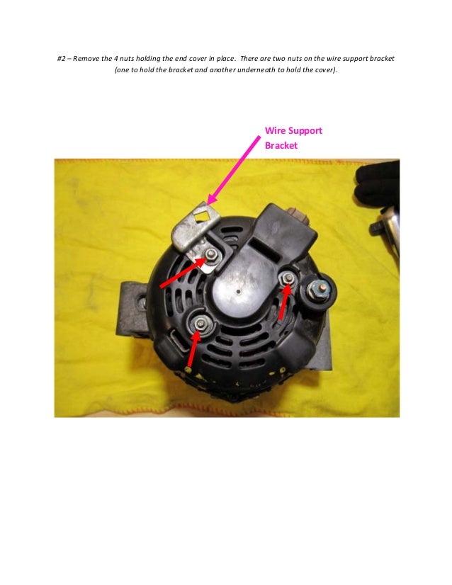 Alternator rebuild