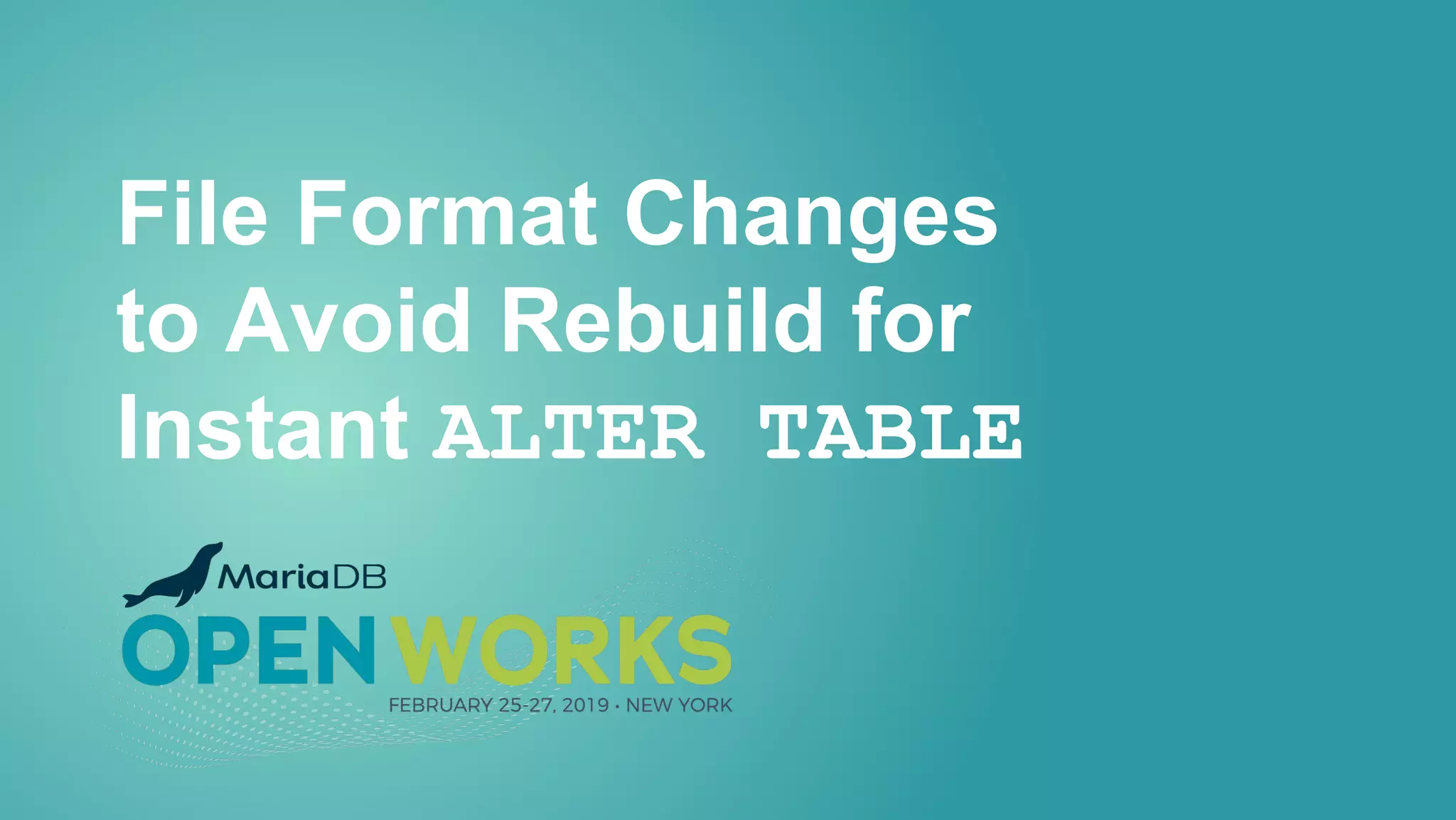File Format Changes to Avoid Rebuild for Instant ALTER TABLE 