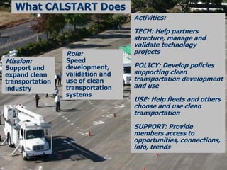 Alt fuels and hi efficiency vehicles update calstart - 4-24-13 | PDF