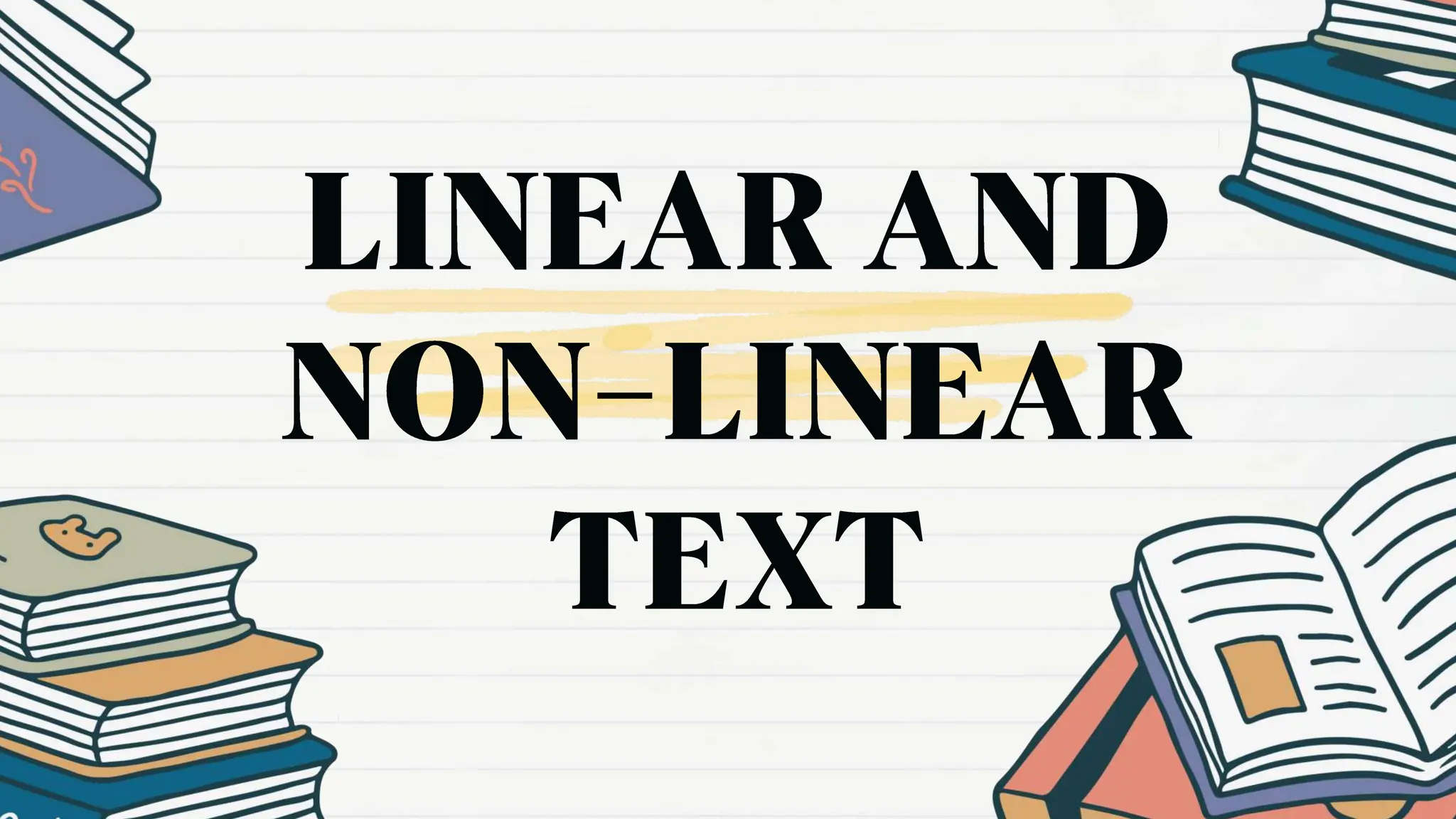 Grade 7- Linear and Non-Linear Text.pptx | Technology & Computing