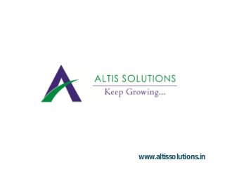 www.altissolutions.in
 