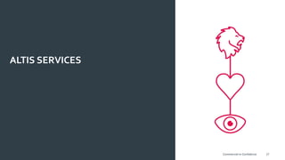 37
ALTIS SERVICES
Commercial-in-Confidence
 