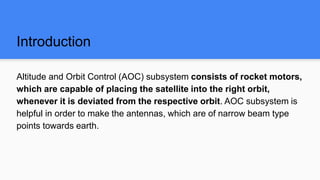 Altitude and Orbit control.pptx
