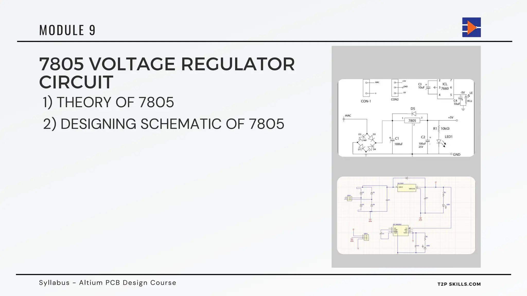 Altium PCB Design Course Syllabus (T2P Skills) .pdf
