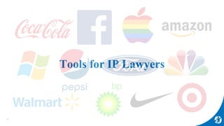 Tools for IP Lawyers
33
 