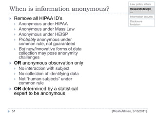 Managing confidential data