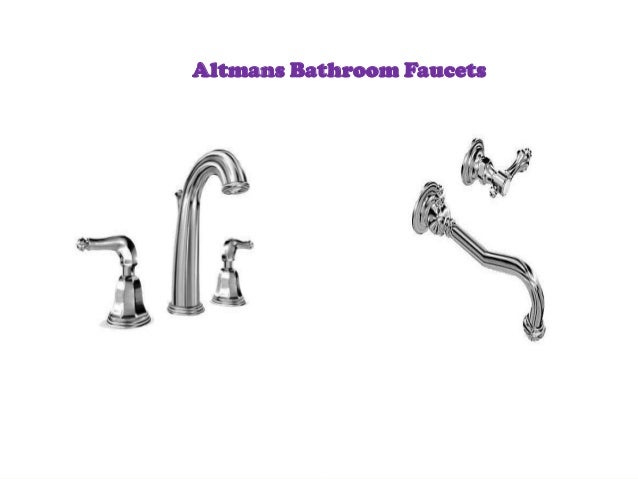 Altmans Bathroom Faucets