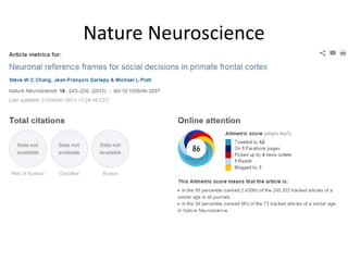 Nature Neuroscience
 