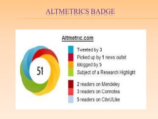 ALTMETRICS BADGE
 