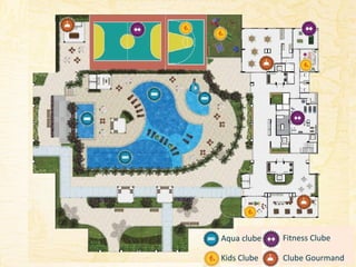 Aqua clube

Fitness Clube

Kids Clube

Clube Gourmand

 