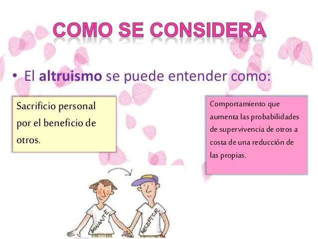 Altruismo en enfermería