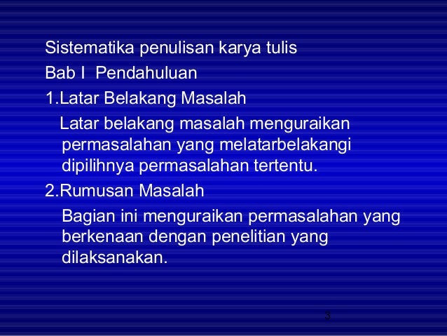 Kerangka Kar Karya Tulis Dan Daftar Pstk