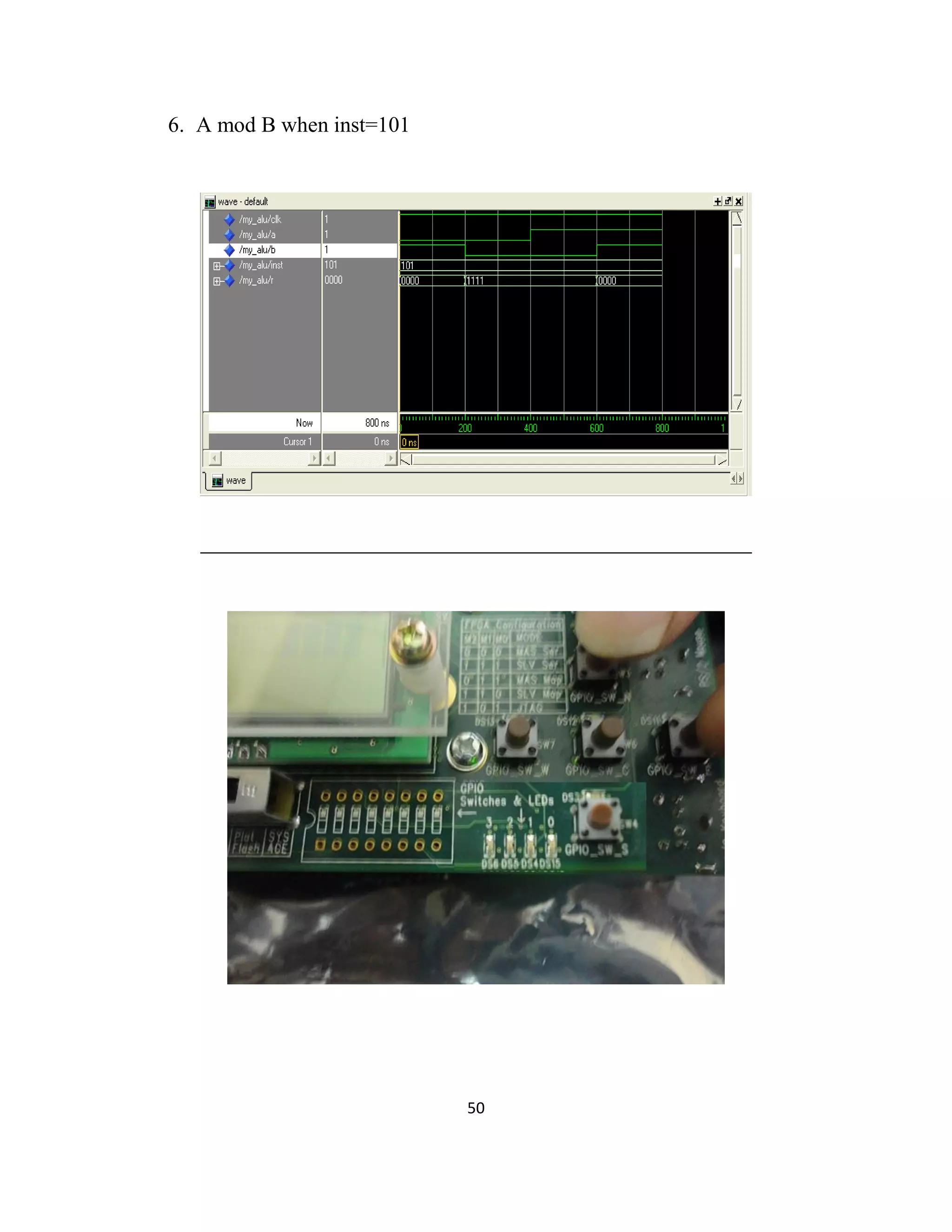 6. A mod B when inst=101

50

 
