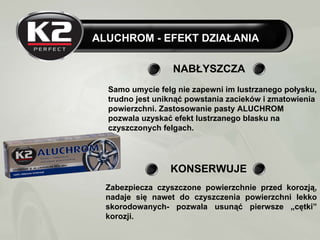 K2 Aluchrom - pasta do czyszczenia i nabłyszczania metalowych ...