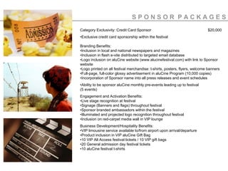 Alucine Sponsor Deck