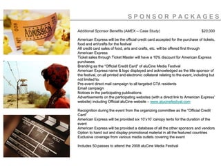 Alucine Sponsor Deck